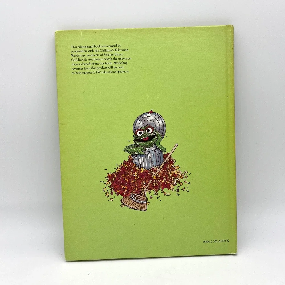 Sesame Street Look What I Can Do‎ Bert Ernie Oscar Childrens Book
